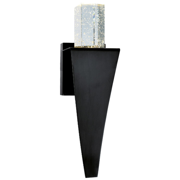 Led Integrated Black Wall Light by CWI Lighting