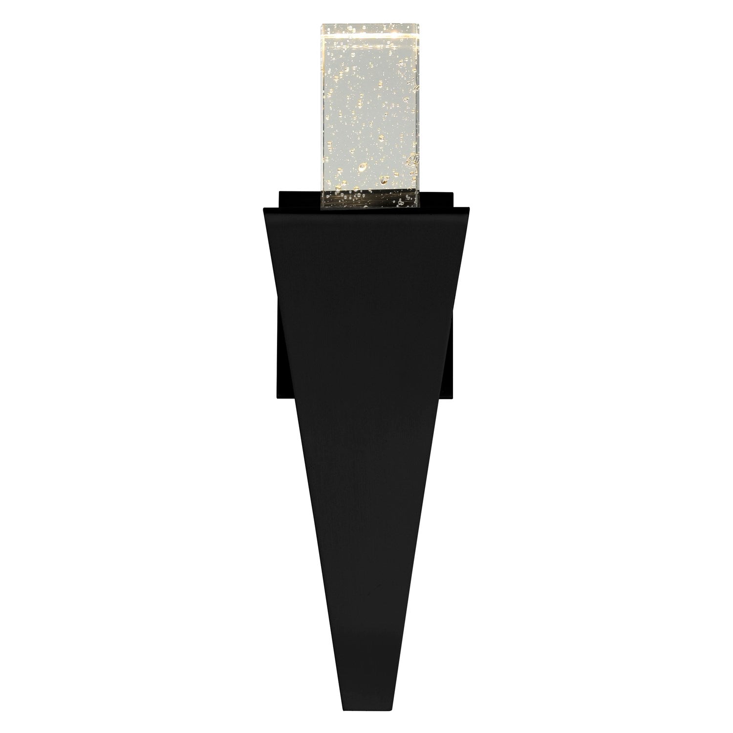 Led Integrated Black Wall Light