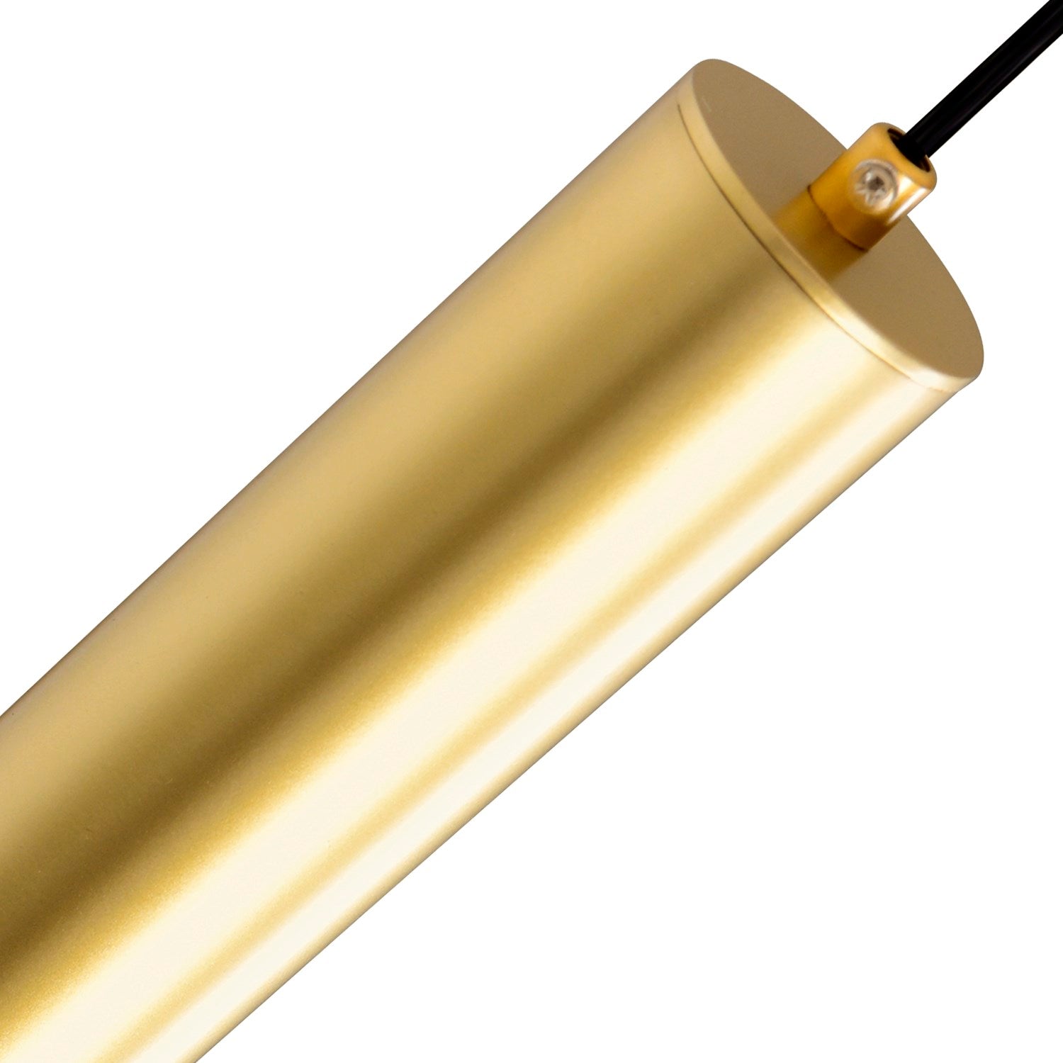 Led Integrated Mini Pendant With Satin Gold Finish