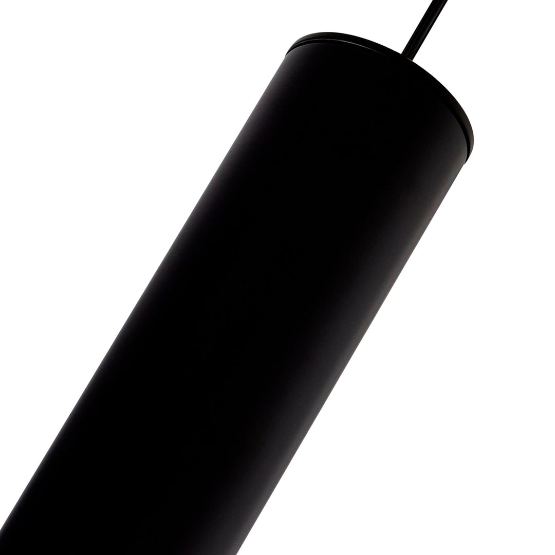 Led Integrated Mini Pendant With Black Finish