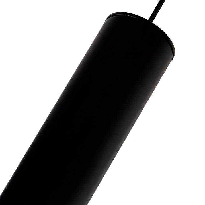 Led Integrated Mini Pendant With Black Finish