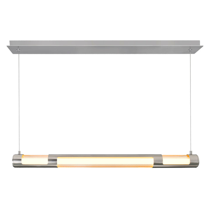 36 In Led Integrated Satin Nickel Mini Pendant