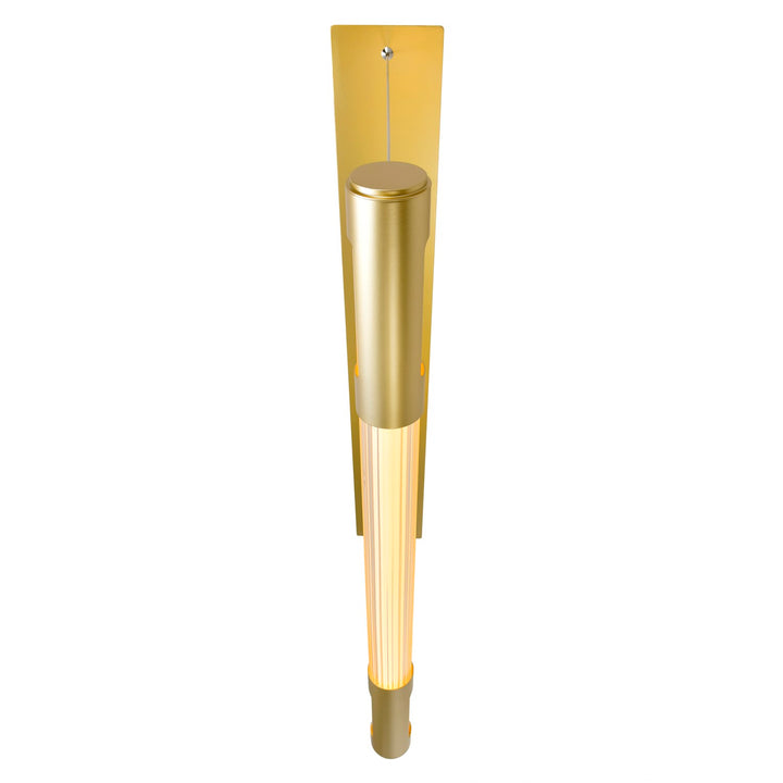 36 In Led Integrated Satin Gold Mini Pendant