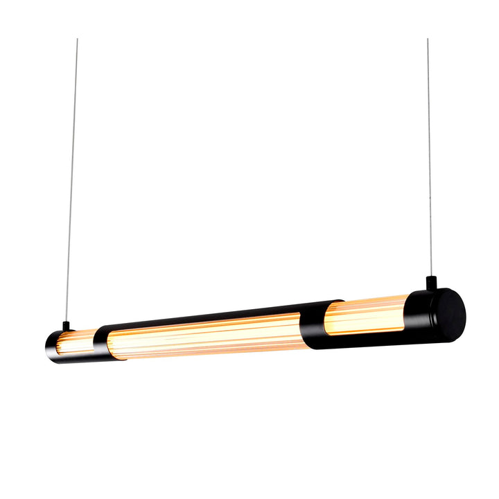 36 In Led Integrated Black Mini Pendant by CWI Lighting