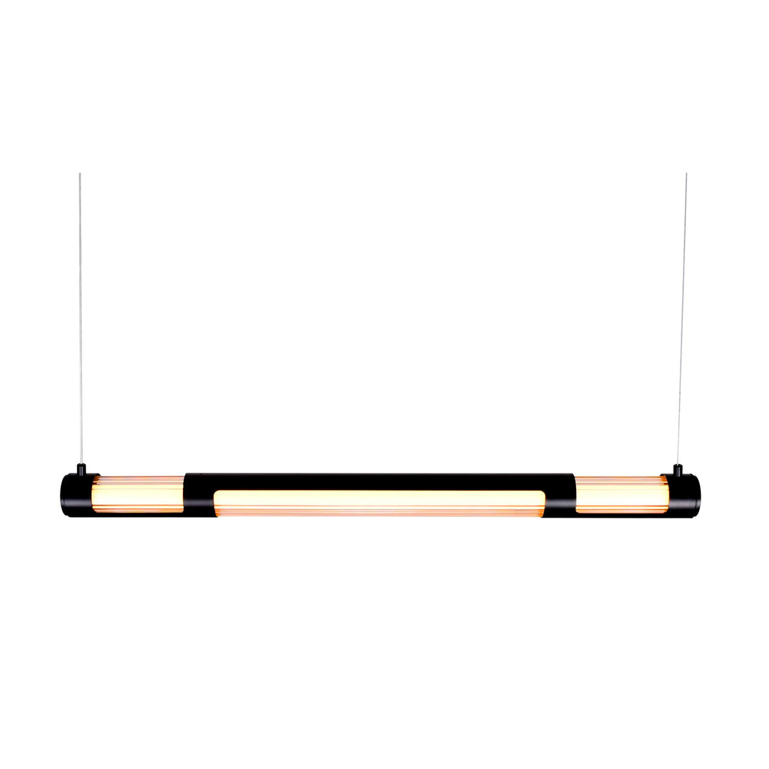 36 In Led Integrated Black Mini Pendant