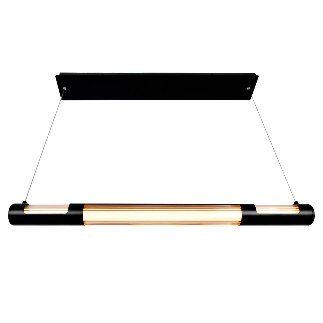 36 In Led Integrated Black Mini Pendant