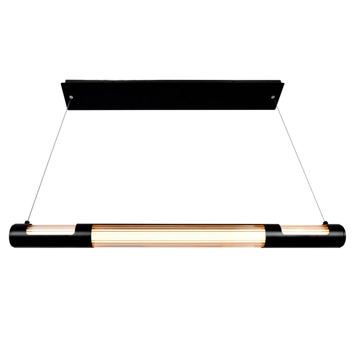 36 In Led Integrated Black Mini Pendant