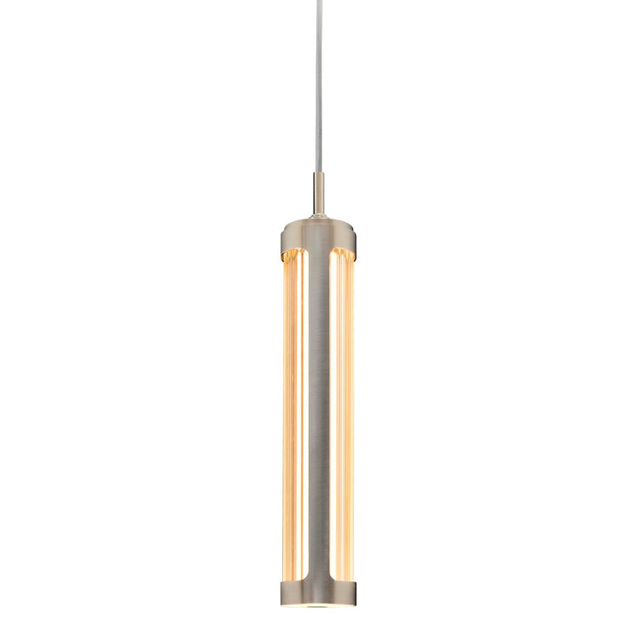 3 In Led Integrated Satin Nickel Chandelier by CWI Lighting