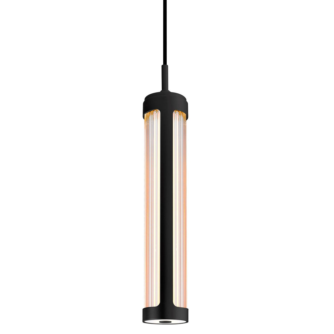 3 In Led Integrated Black Chandelier by CWI Lighting