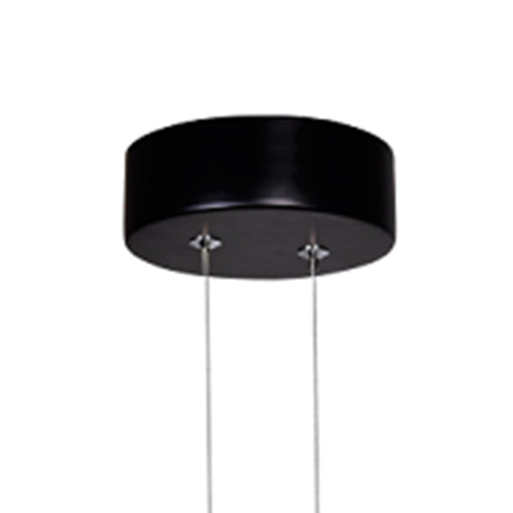 4 In Led Black Mini Pendant