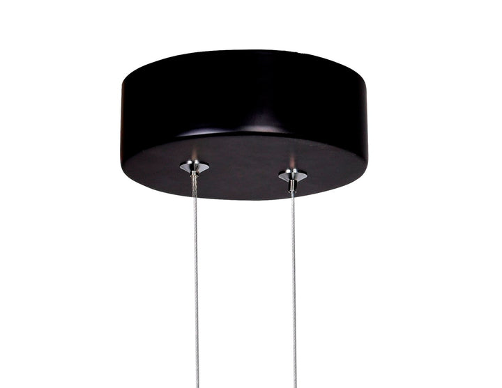 12 In Led Black Mini Pendant
