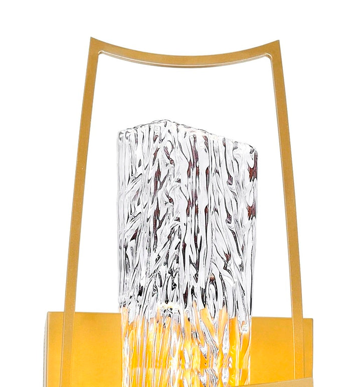 5 In Led Satin Gold Wall Sconce