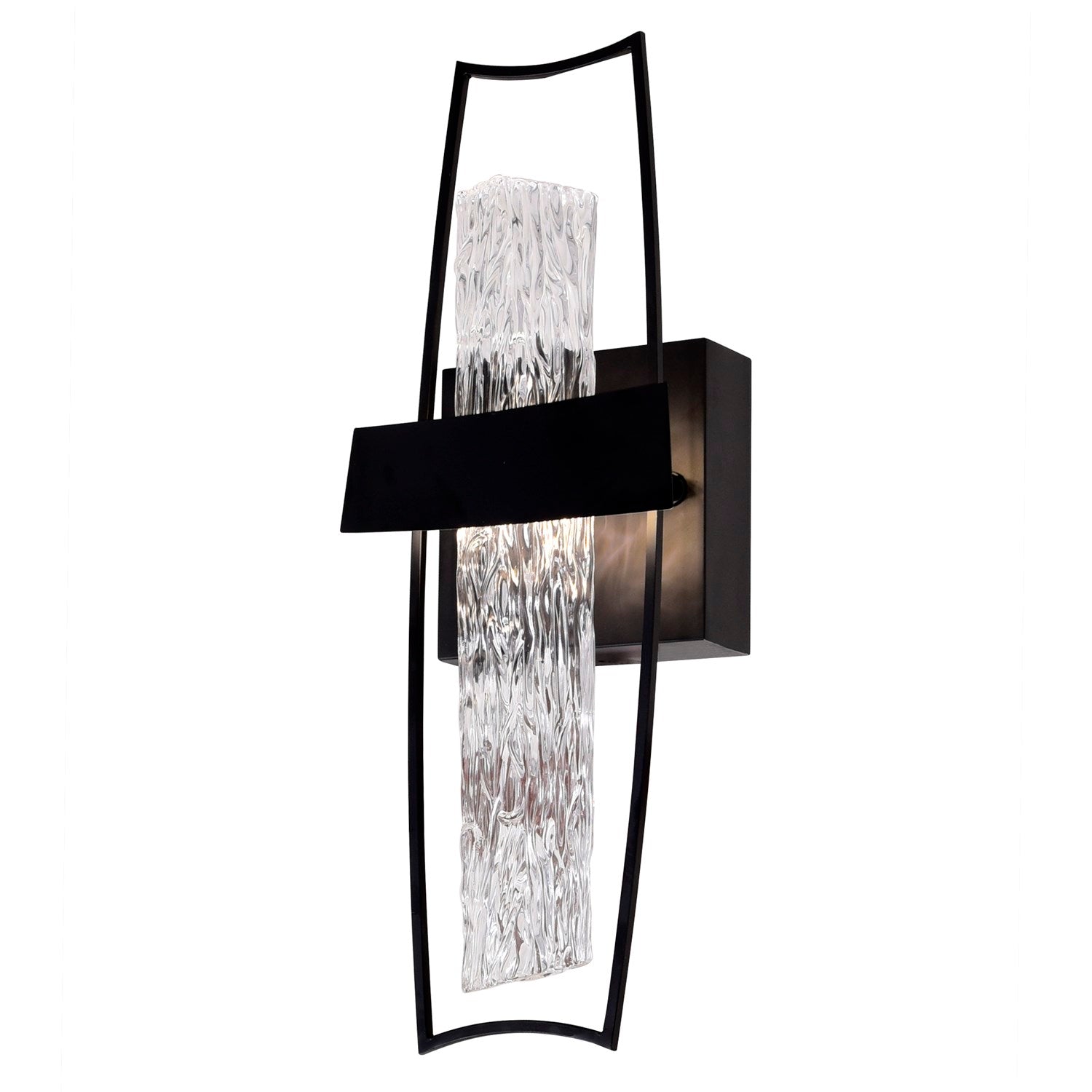 5 In Led Black Wall Sconce by CWI Lighting