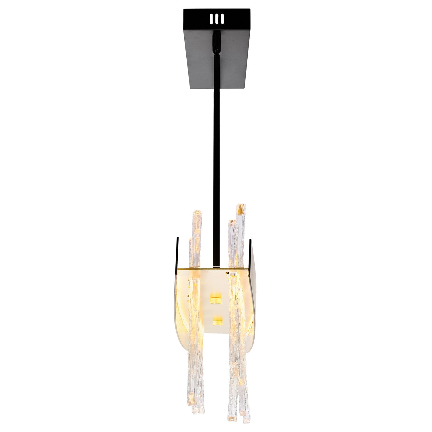 39 In Led Black Chandelier