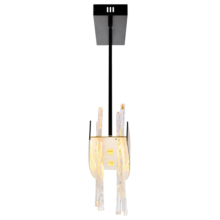 39 In Led Black Chandelier