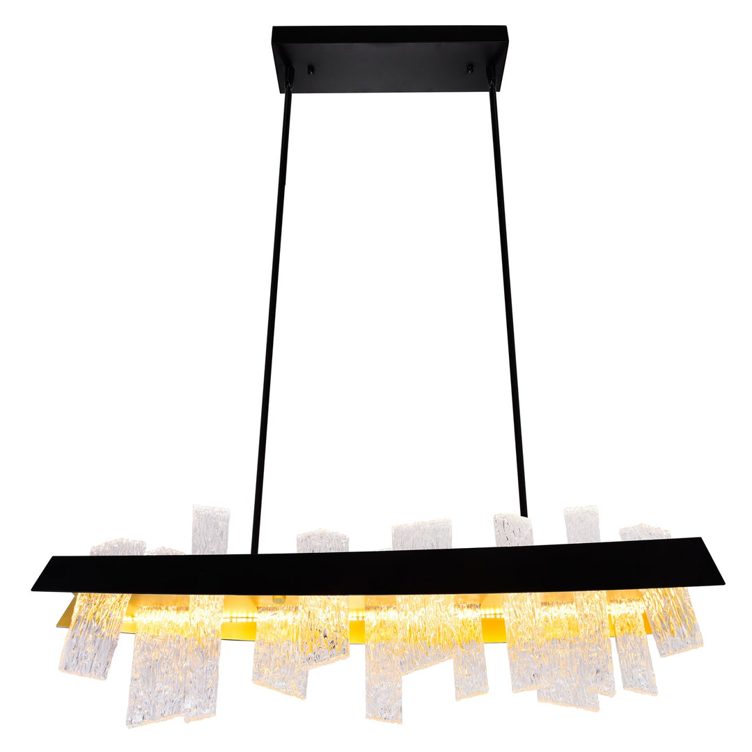 39 In Led Black Chandelier
