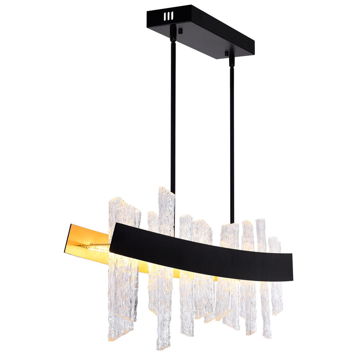 39 In Led Black Chandelier