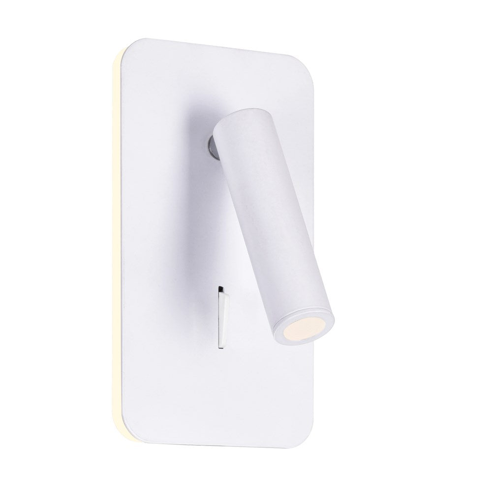 Led Sconce With Matte White Finish by CWI Lighting
