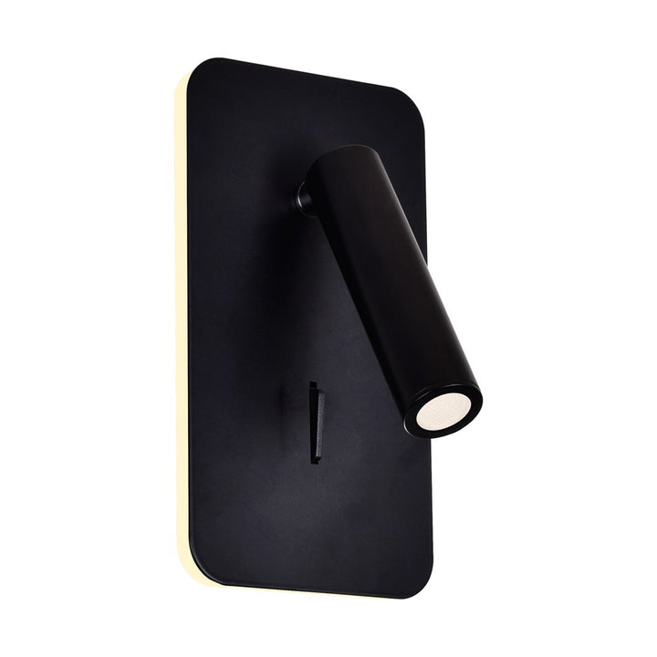 Led Sconce With Matte Black Finish by CWI Lighting