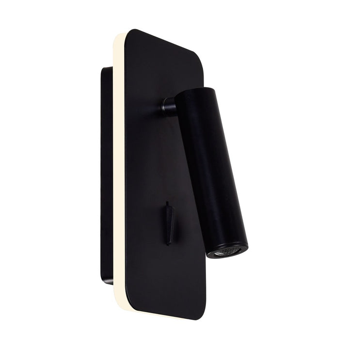 Led Sconce With Matte Black Finish