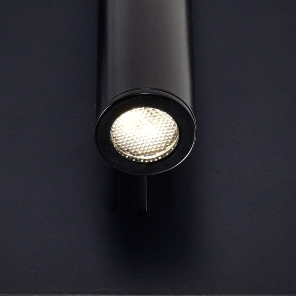 Led Sconce With Matte Black Finish