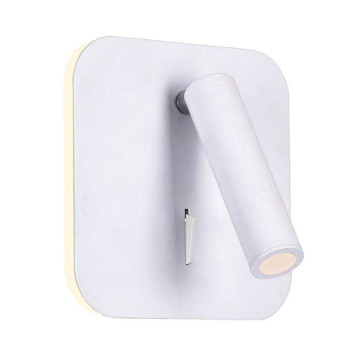 Led Sconce With Matte White Finish by CWI Lighting