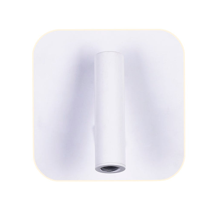 Led Sconce With Matte White Finish