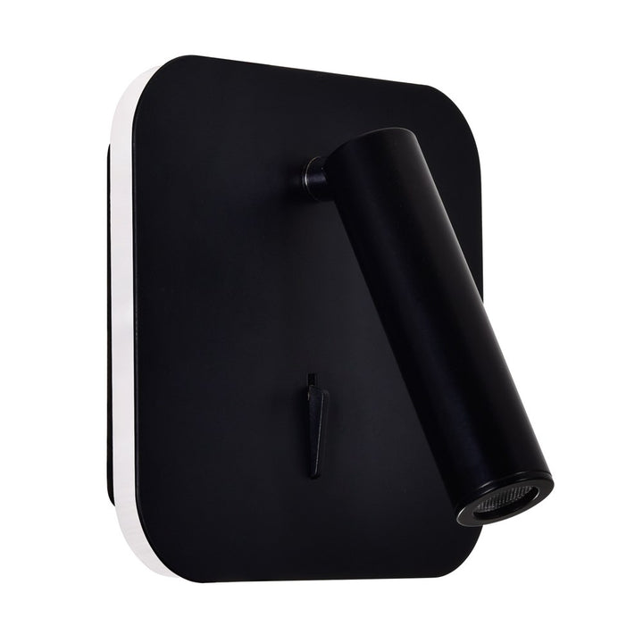 Led Sconce With Matte Black Finish