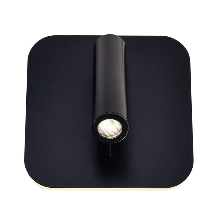 Led Sconce With Matte Black Finish