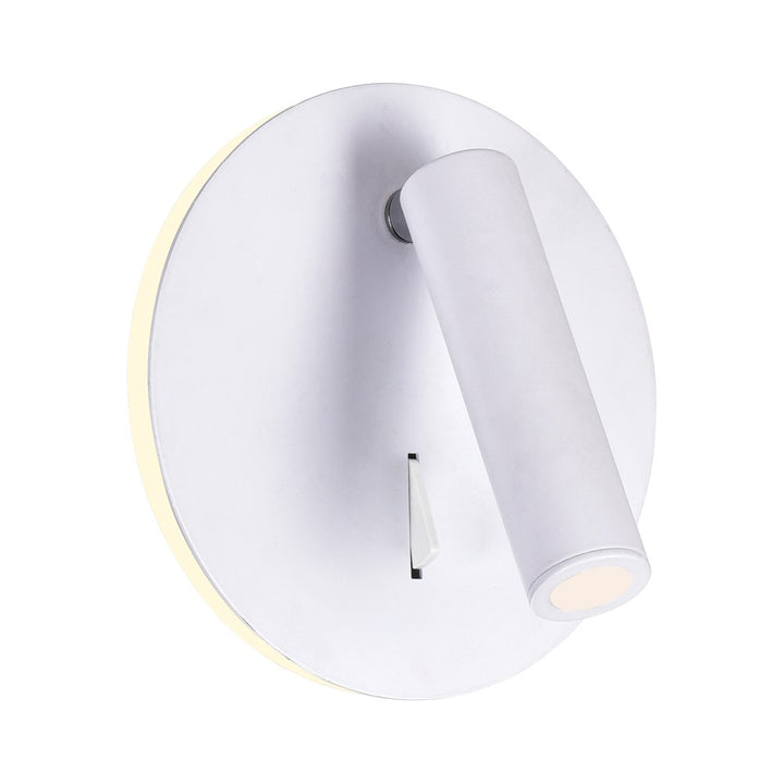 Led Sconce With Matte White Finish by CWI Lighting