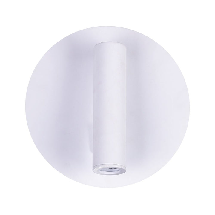 Led Sconce With Matte White Finish