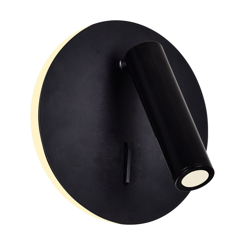 Led Sconce With Matte Black Finish by CWI Lighting