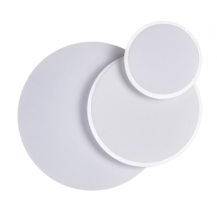Led Sconce With Matte White Finish