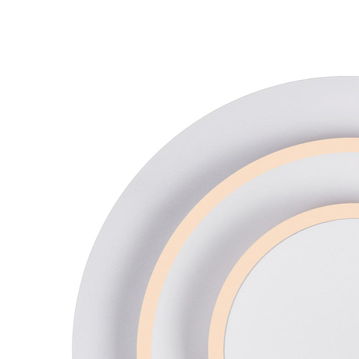 Led Sconce With Matte White Finish