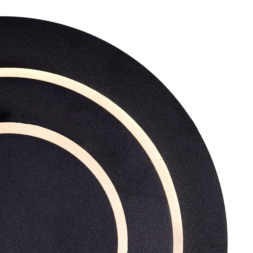 Led Sconce With Matte Black Finish