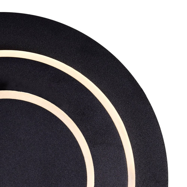 Led Sconce With Matte Black Finish