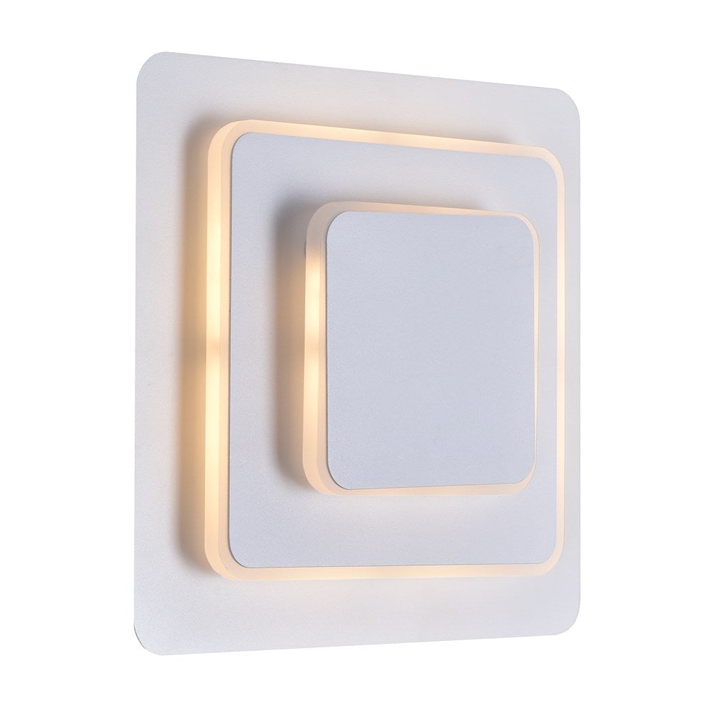 Led Sconce With Matte White Finish by CWI Lighting