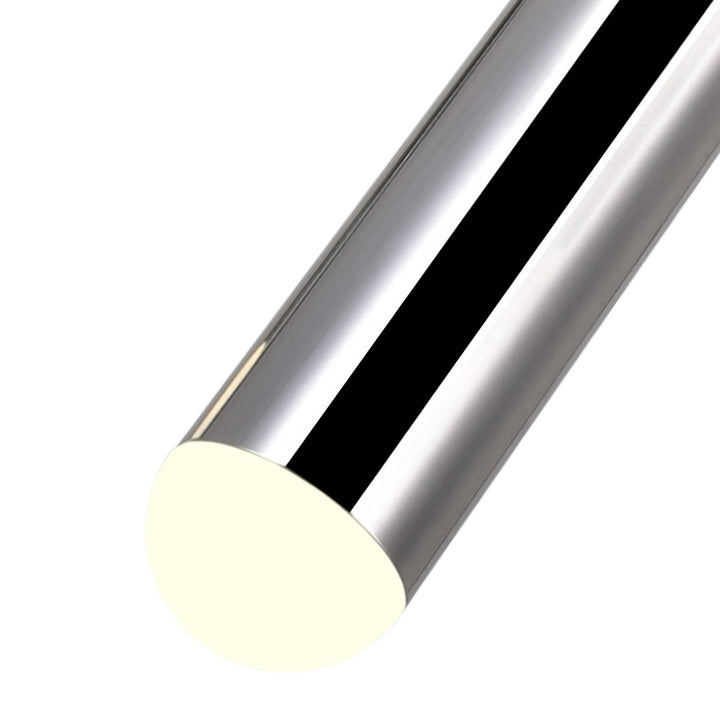 Led Pendant With Polished Nickel Finish