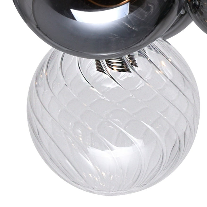 3 Light Sconce With Chrome Finish