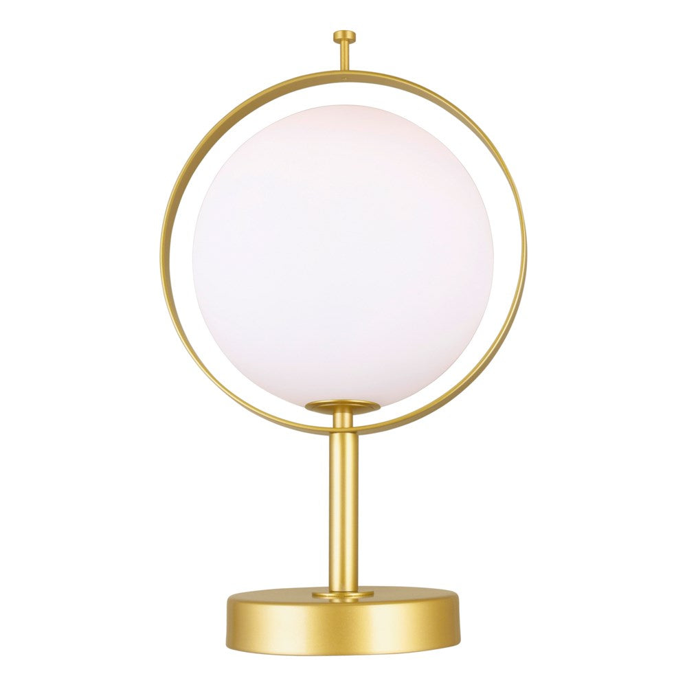 1 Light Table Lamp With Brass Finish by CWI Lighting