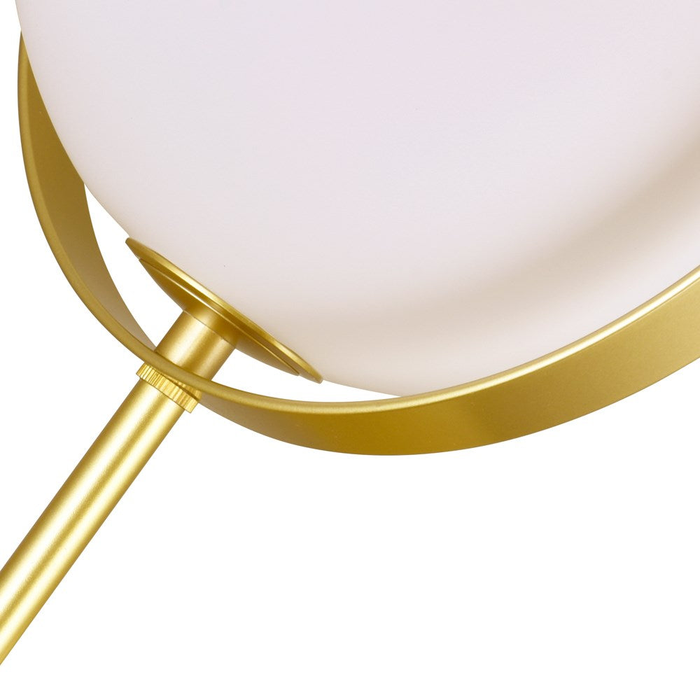 1 Light Table Lamp With Brass Finish
