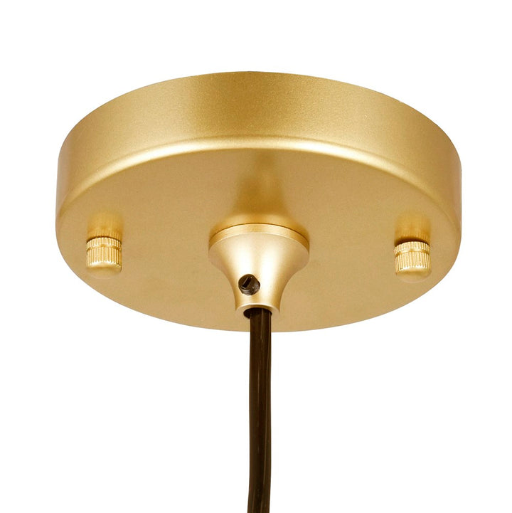 1 Light Mini Pendant With Brass Finish