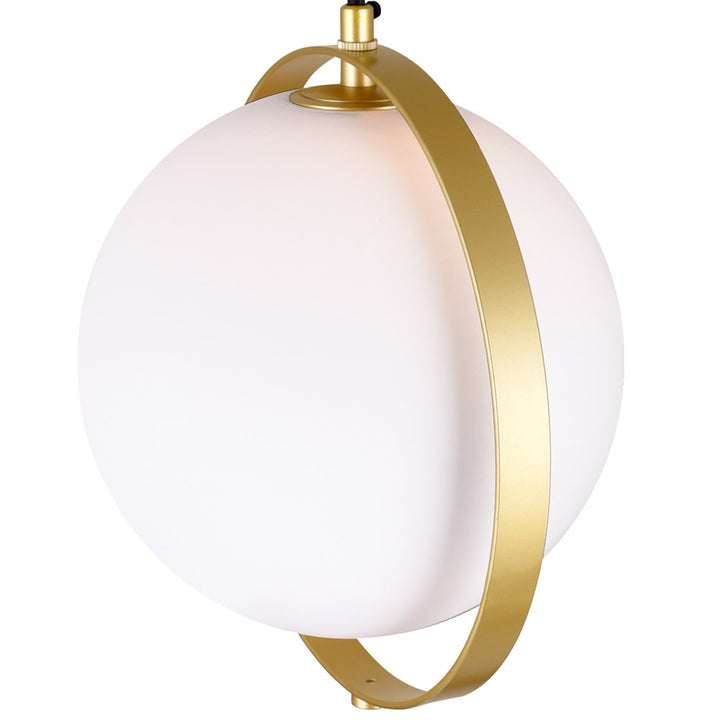 1 Light Mini Pendant With Brass Finish