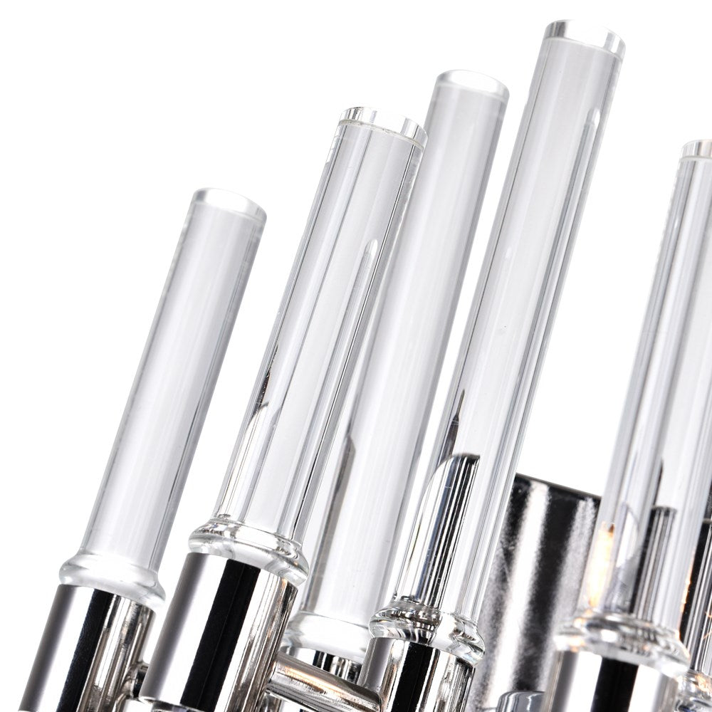 2 Light Wall Light With Polished Nickel Finish