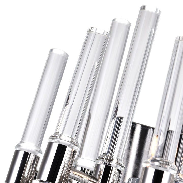 2 Light Wall Light With Polished Nickel Finish