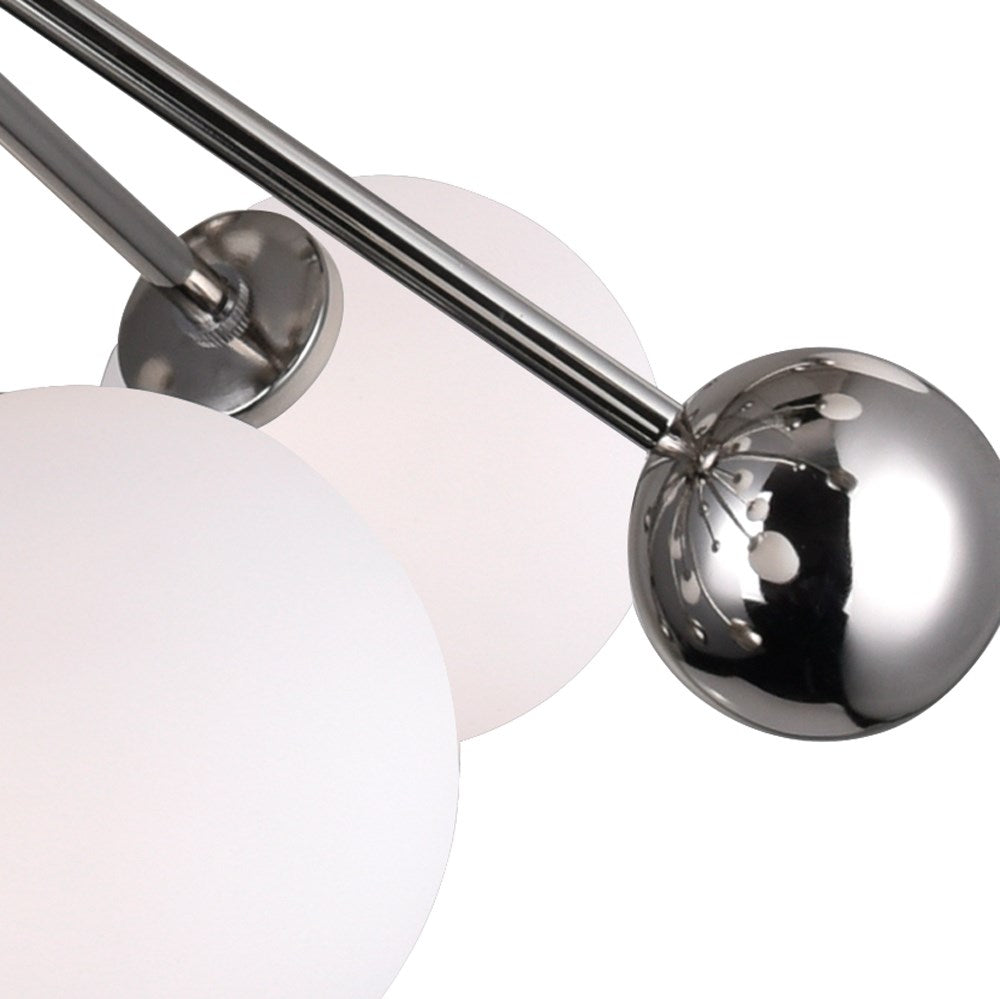 11 Light Chandelier With Polished Nickel Finish