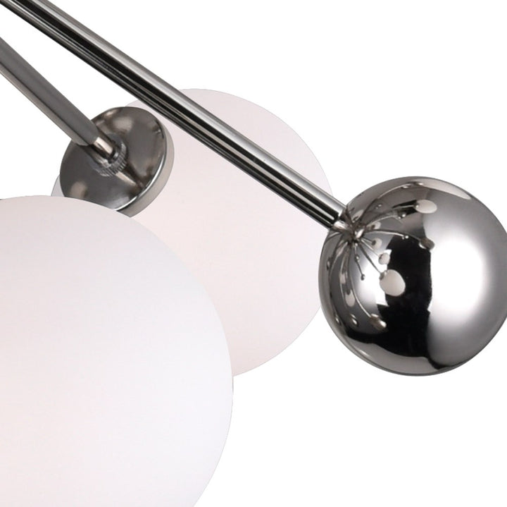 11 Light Chandelier With Polished Nickel Finish
