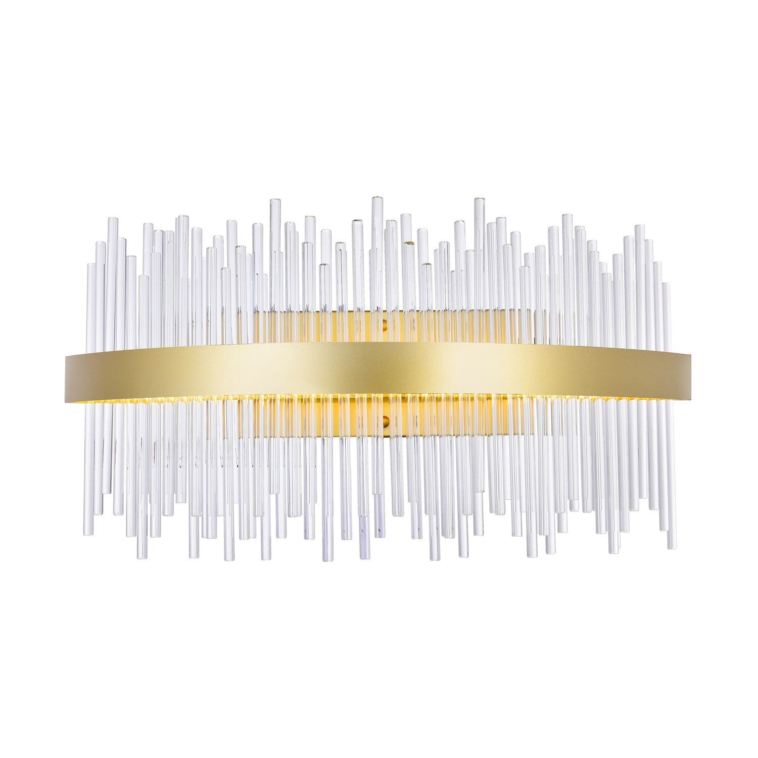 Led Wall Sconce With Medallion Gold Finish by CWI Lighting