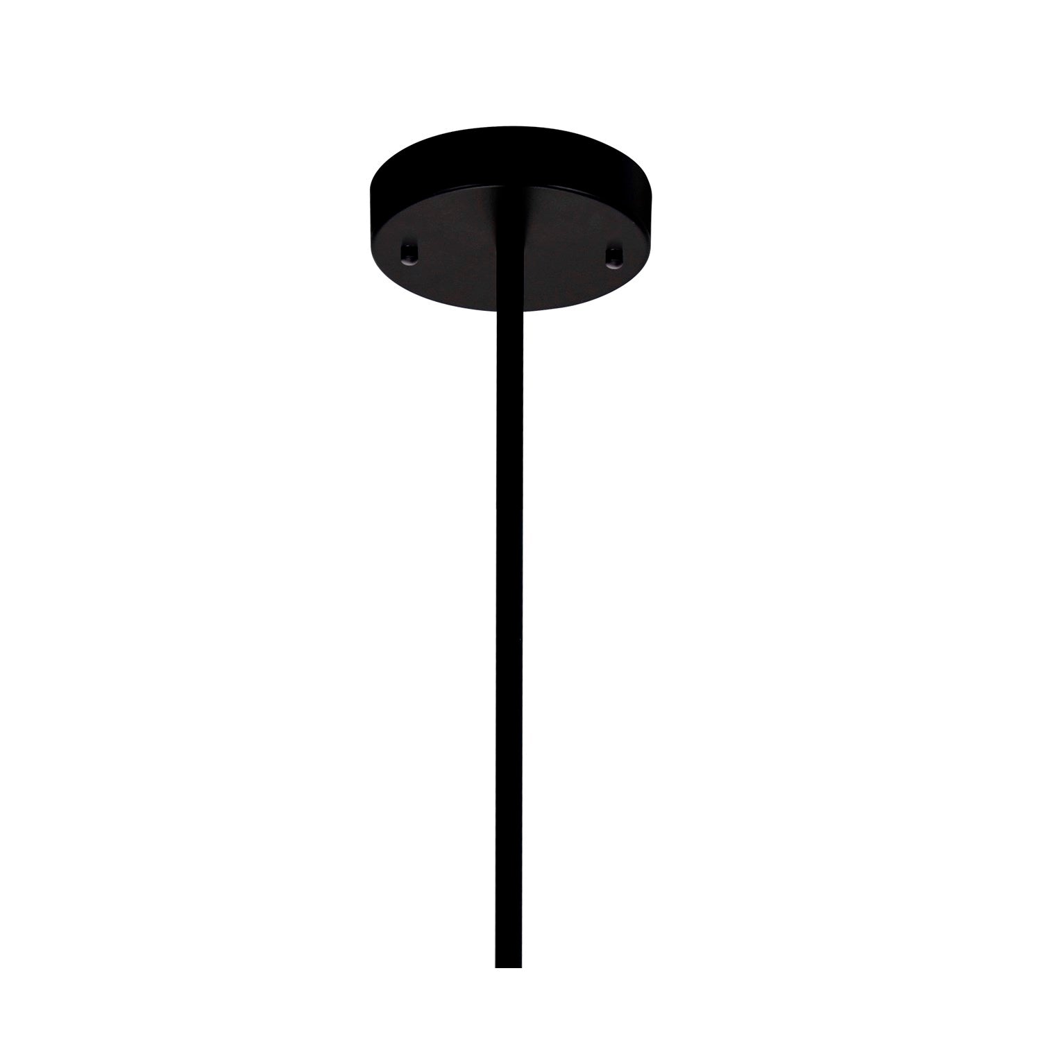 9 Light Chandelier With Black Finish