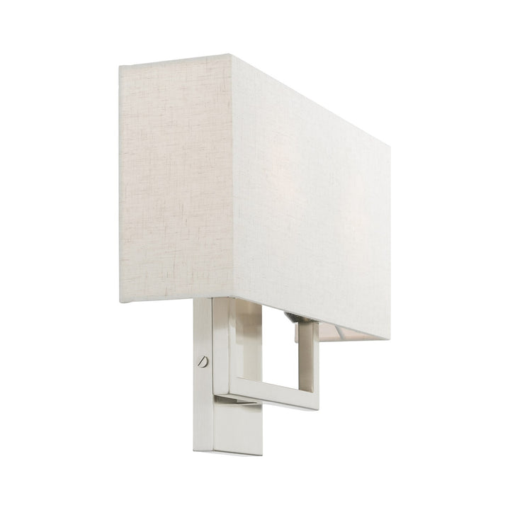 2 Light Brushed Nickel Ada Sconce